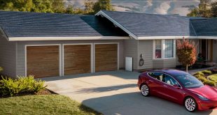 telhas da tesla